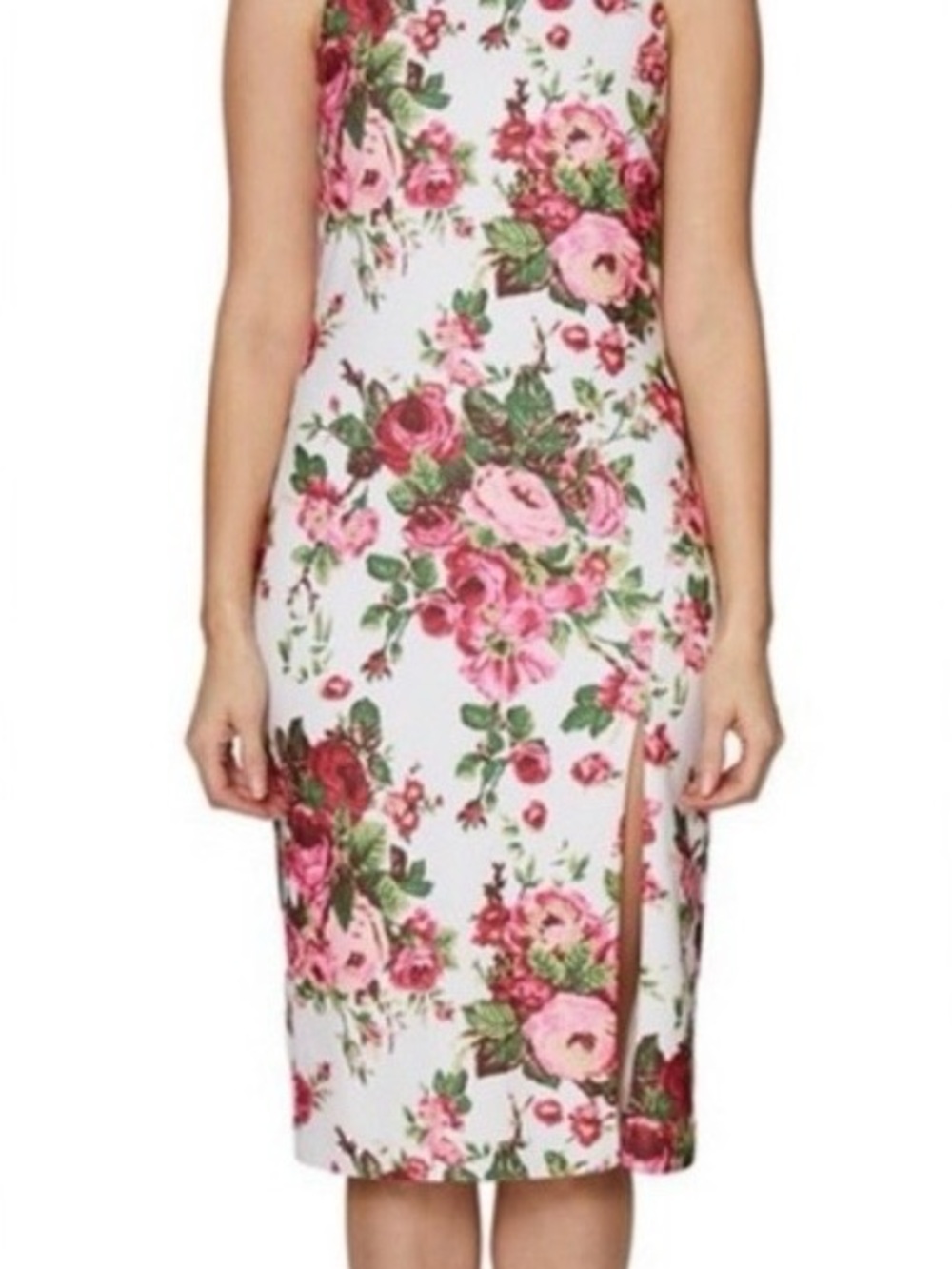 Betsey Johnson Pink Floral Bouquet sheath dress